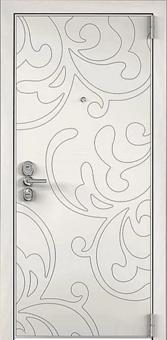 Входная дверь Mercury-18 (Порошковое напыление / МДФ Филенчатый)