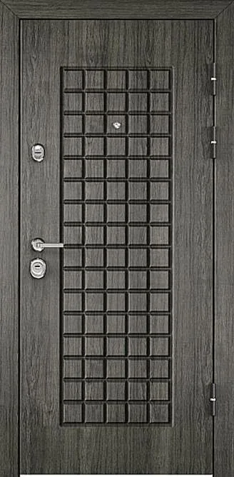 Входная дверь Argument-3 (МДФ Шпон / МДФ Филенчатый) - внешняя сторона